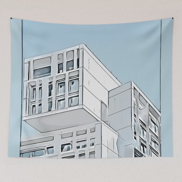 Item preview, Awesome Modern building artwork designed and sold by architrendzteam.