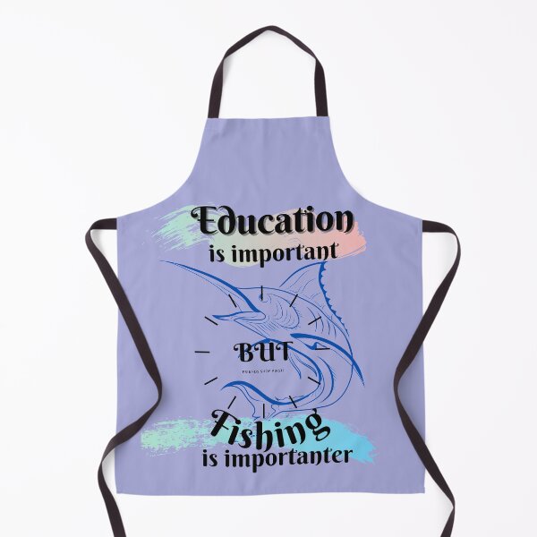 Item preview, Education is important but fishing is much more importanter designed and sold by wodra.