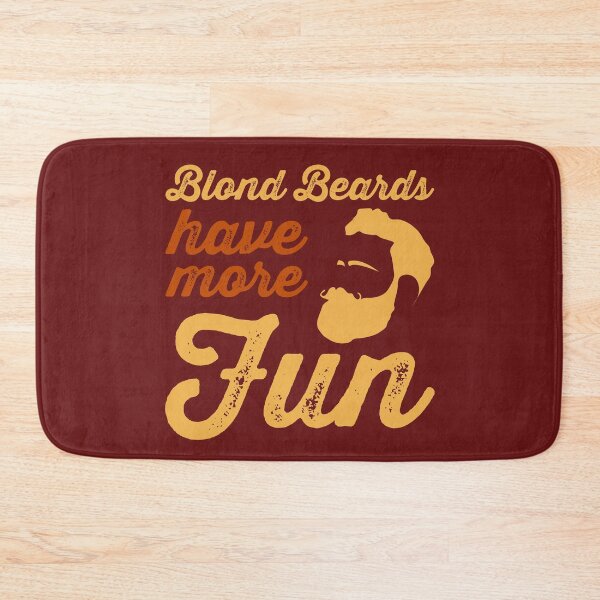 Item preview, Blond beards have more fun funny Hipster design for men with beards designed and sold by NaughtyGoose.