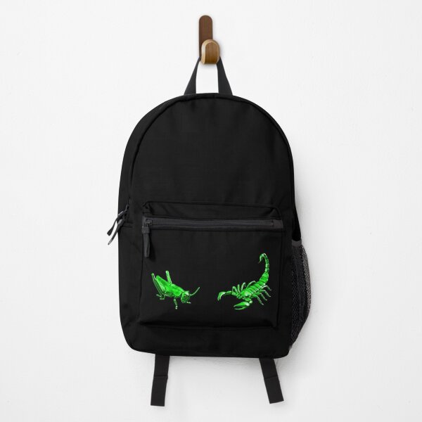 Item preview, The Scorpion Or The Grasshopper? - Green Metallic Design designed and sold by Timebird.