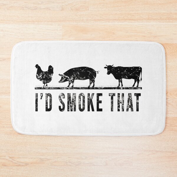 Item preview,  Id SmokeThat, BBQ Grilling, Pig Funny Pork  designed and sold by StarByAsem.