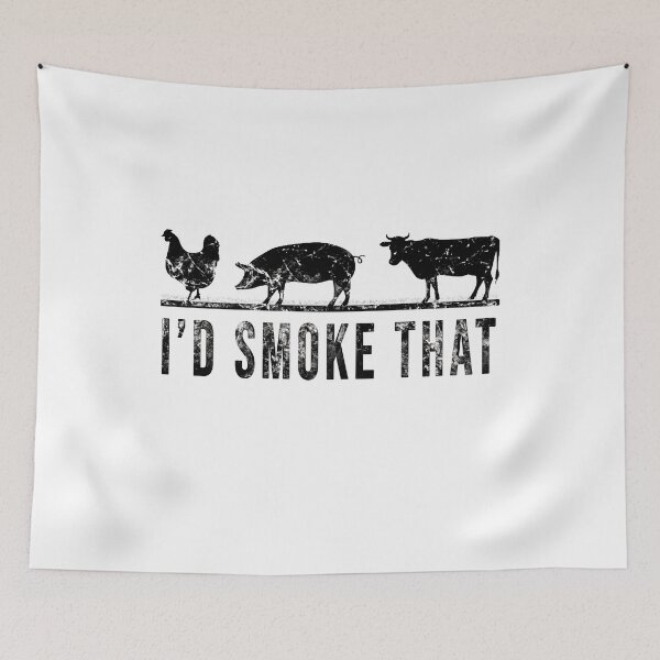Item preview,  Id SmokeThat, BBQ Grilling, Pig Funny Pork  designed and sold by StarByAsem.