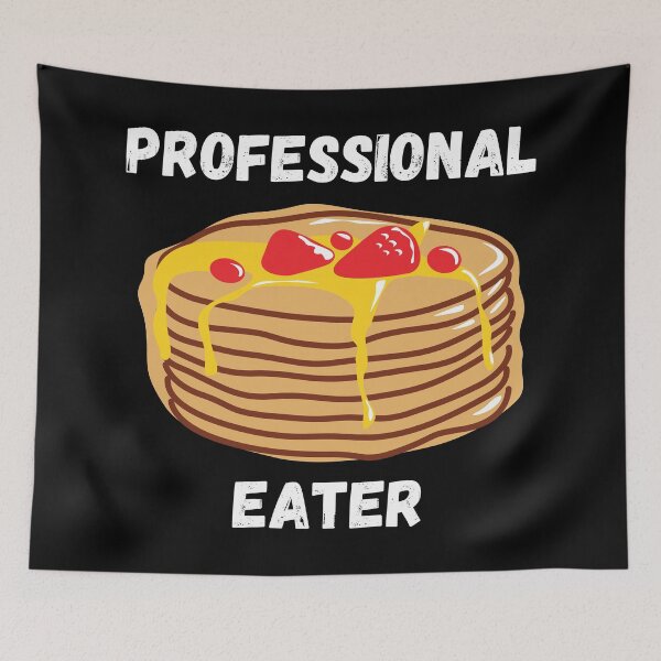 Item preview, Professional Pancakes Eater Funny Breakfast Gift for Pancake Lovers designed and sold by Nathalie Aynié.