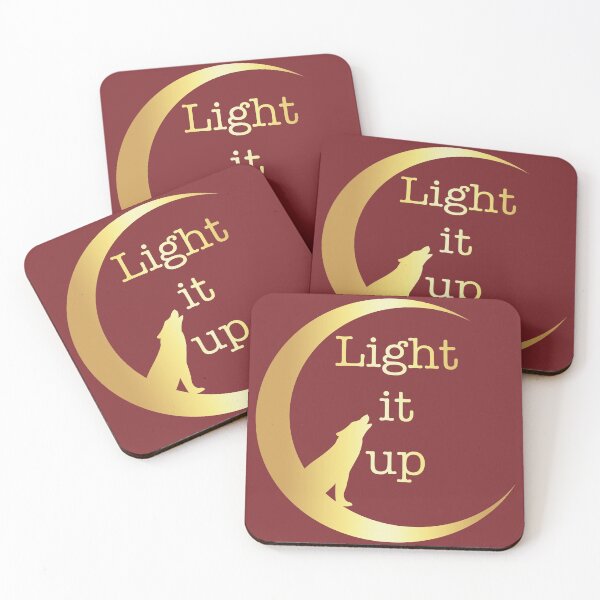 Item preview, Light It Up Crescent City by Sarah J Maas Quote designed and sold by BooksAndFlowers.