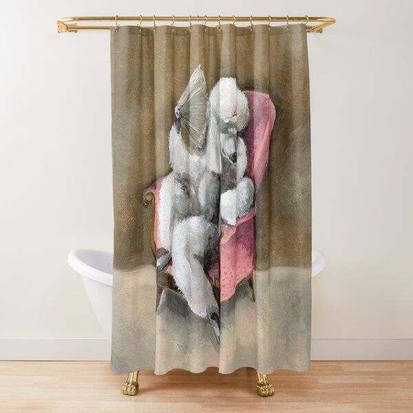 Vista previa del artículo con la obra «Caniche lindo perro mascota perros mascotas cachorro arte caniche», diseñado y vendido por Coolstuff4you71.