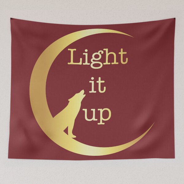 Item preview, Light It Up Crescent City by Sarah J Maas Quote designed and sold by BooksAndFlowers.