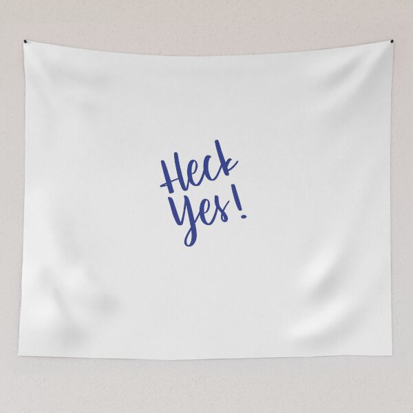 Item preview, heck yes designed and sold by MallsD.