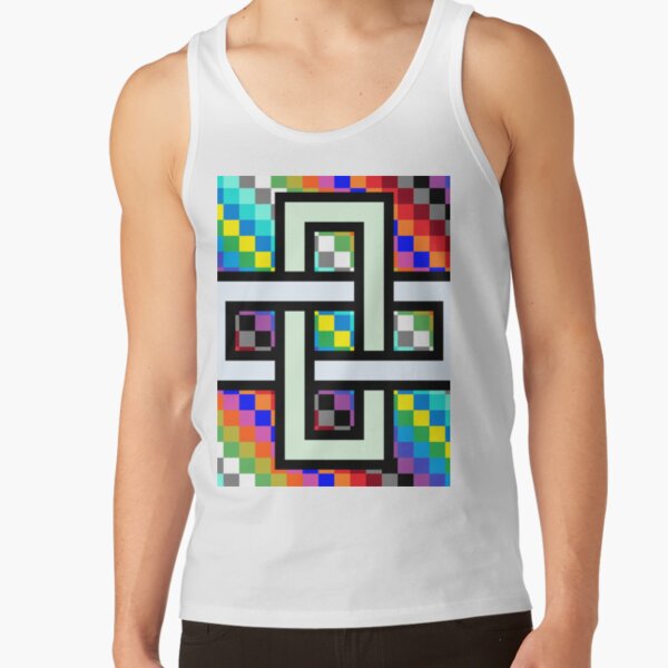 Trippy Cheese Colors Tank Top
