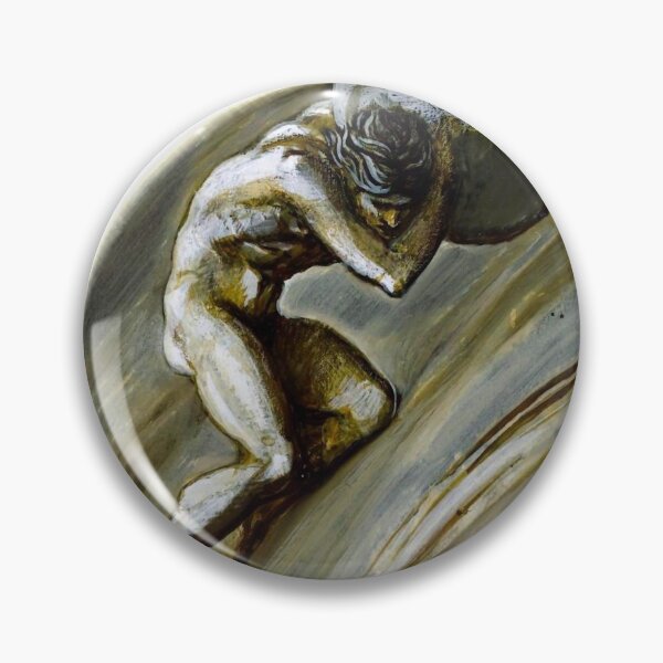 Item preview, Sisyphus by Sir Edward Coley Burne-Jones designed and sold by IndieArtDream.