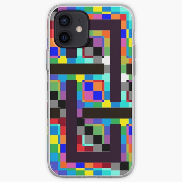 Trippy Vertical Colors iPhone Soft Case
