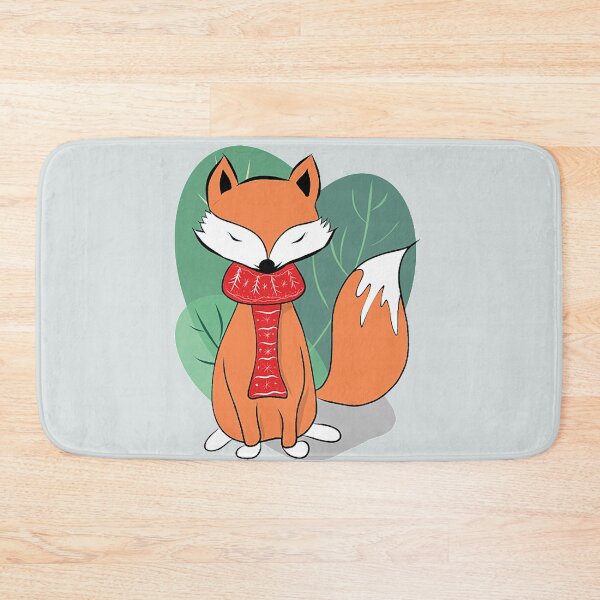 Item preview, Christmas Fox. designed and sold by FreakyNerdTees.