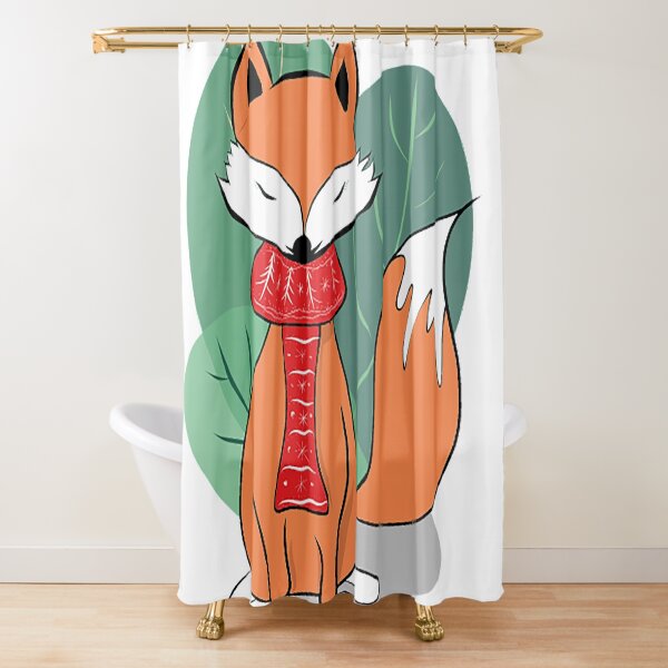 Item preview, Christmas Fox. designed and sold by FreakyNerdTees.