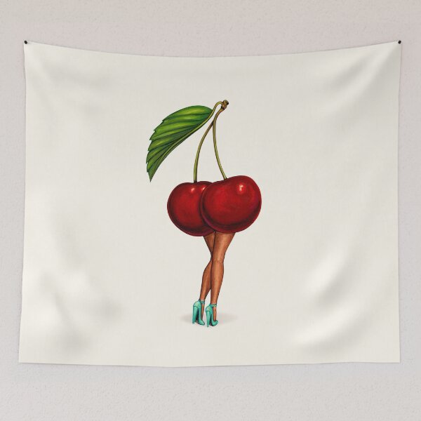 Item preview, Black Cherry Pin-Up designed and sold by Kelly  Gilleran.