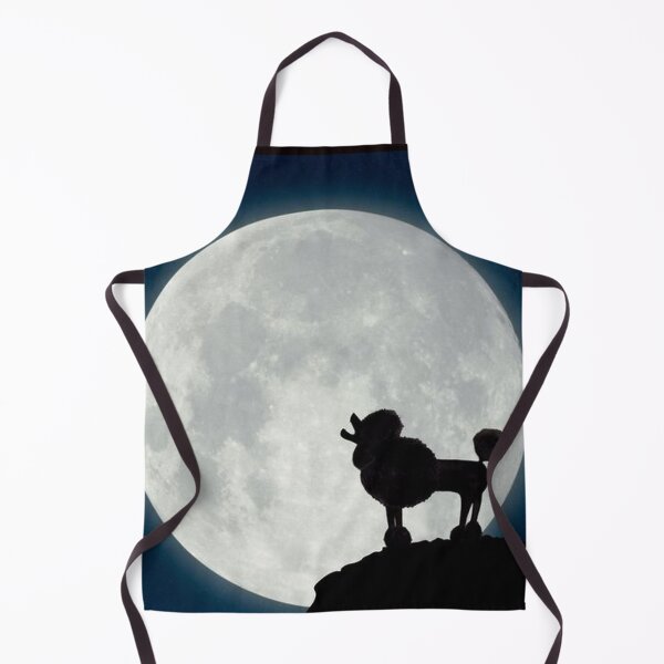 Item preview, Poodle Bark at the Moon cute pet dog dogs pets puppy art caniche designed and sold by Coolstuff4you71.