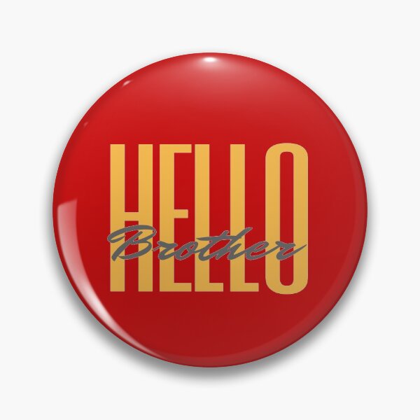 Item preview, Hello Brother From TVD In Yellow designed and sold by Indra Agrawal.
