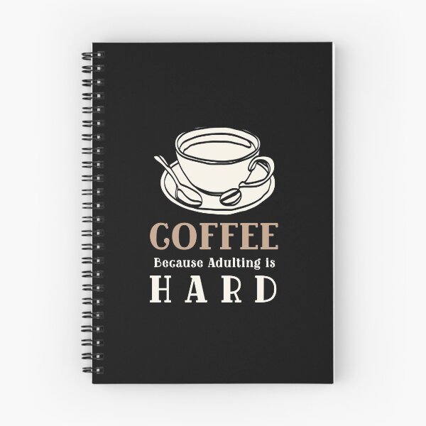Item preview, Café porque ser adulto es duro Vintage designed and sold by MariusMunteanu.