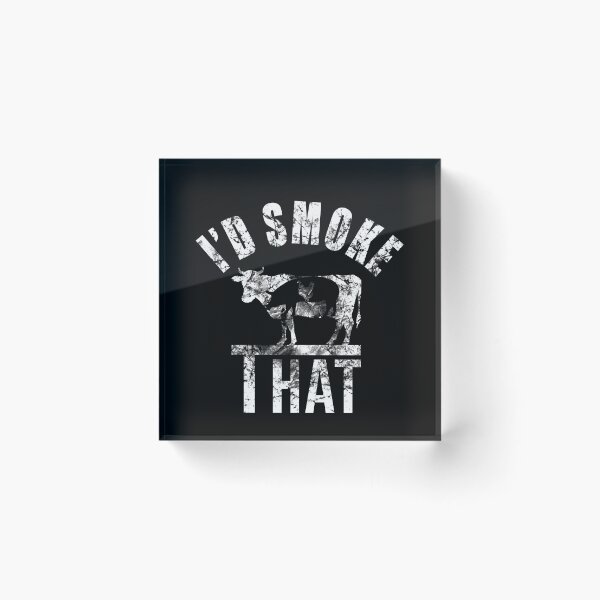 Item preview, Id SmokeThat, BBQ Grilling, Pig Funny Pork  designed and sold by StarByAsem.