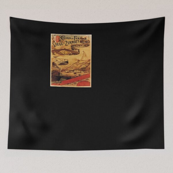 Item preview, retro iconic Viege Zermatt designed and sold by CorasPosters.