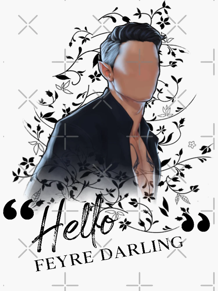 Rhysand Hello, Feyre Darling - ACOTAR | iPad Case & Skin