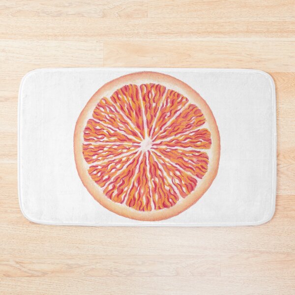 Item preview, Juicy Blood Orange Large Pattern designed and sold by MikkiDashDesign.