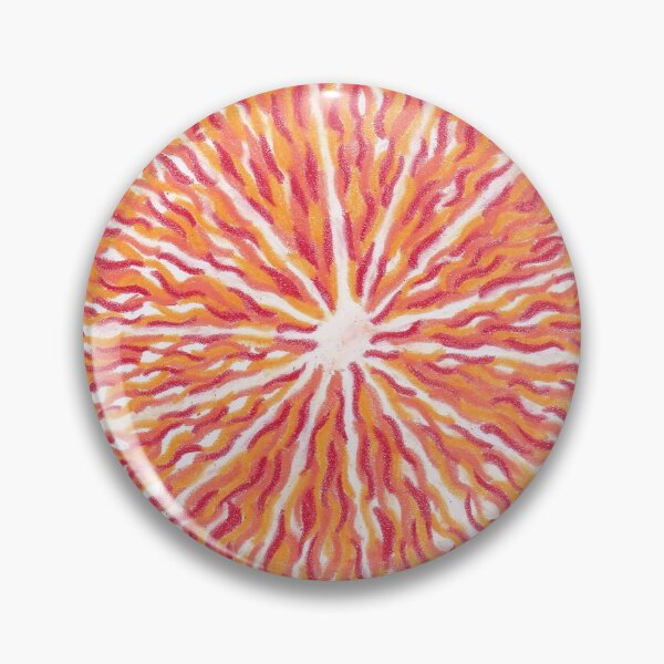 Item preview, Juicy Blood Orange Large Pattern designed and sold by MikkiDashDesign.