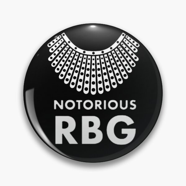 Item preview, Notorious RBG Collar R black v.2  designed and sold by REApparelCo.