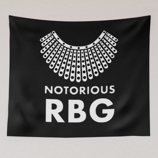 Item preview, Notorious RBG Collar R black v.2  designed and sold by REApparelCo.