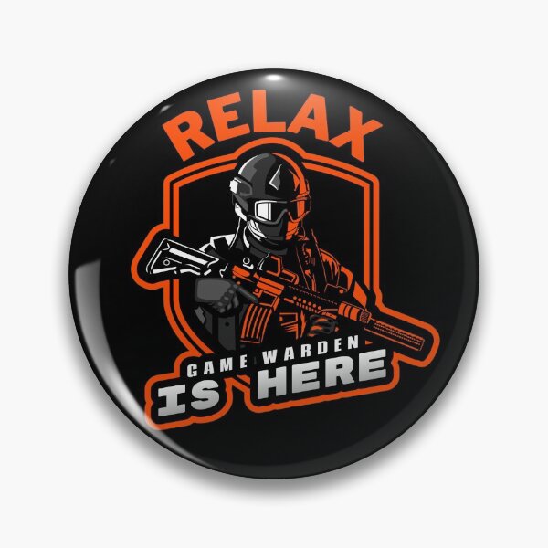 Item preview, Relax Game Warden is here designed and sold by Teelogic.