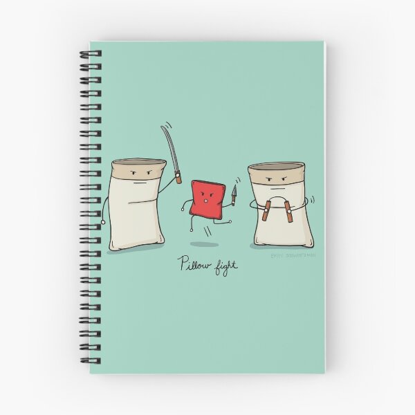 Aperçu de l'œuvre Pillow fight créée et vendue par Emily Schwartzman.