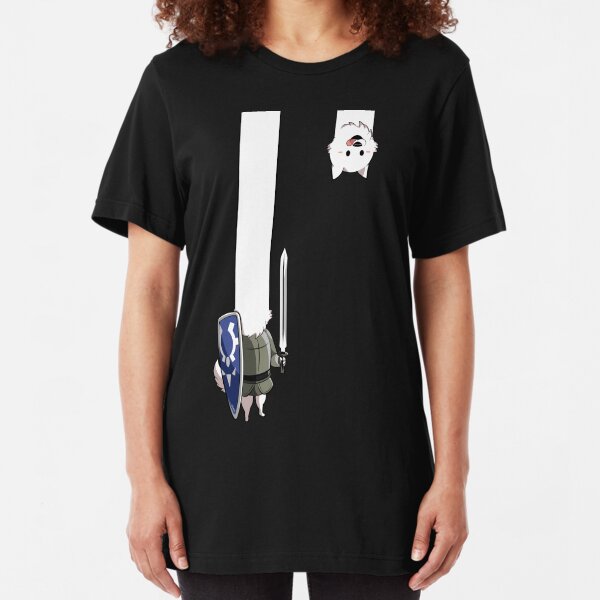Undertale Lesser dog Slim Fit T-Shirt