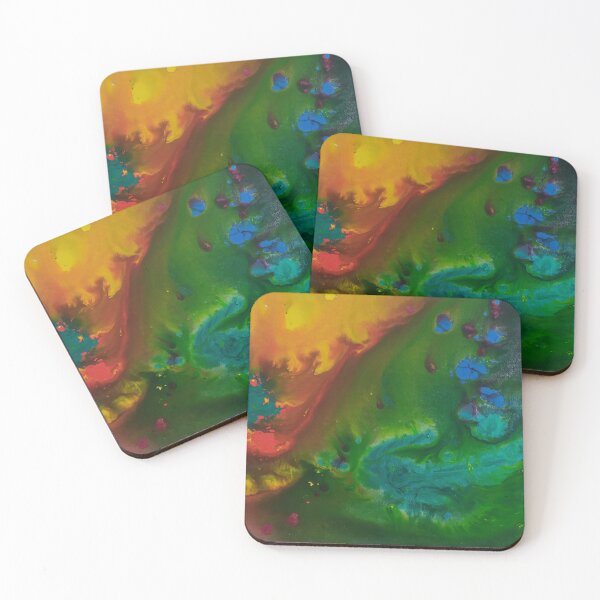 Item preview, Abstraction in red and green designed and sold by bernd49.