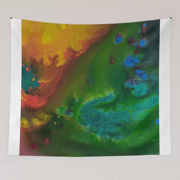 Item preview, Abstraction in red and green designed and sold by bernd49.