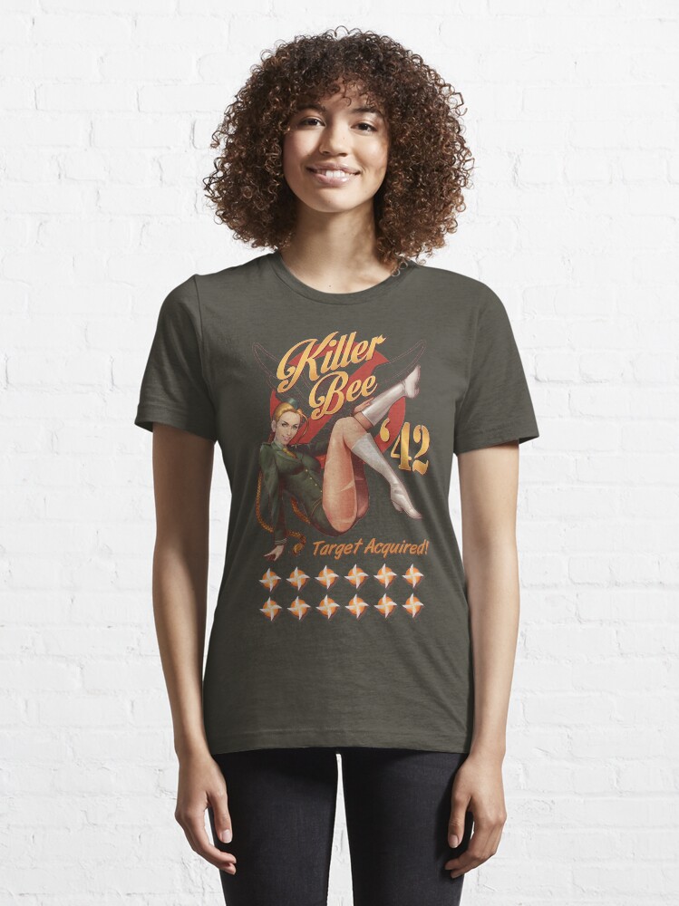 Killer Bee Pin Up | Essential T-Shirt