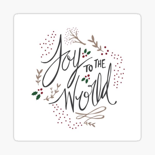 Item preview, Joy to the World  designed and sold by Anna Hoffman.
