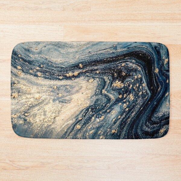 Item preview, Ocean Gold Dust Abstract Marble Effect designed and sold by Lunar009.