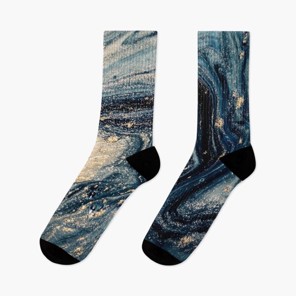 Item preview, Ocean Gold Dust Abstract Marble Effect designed and sold by Lunar009.