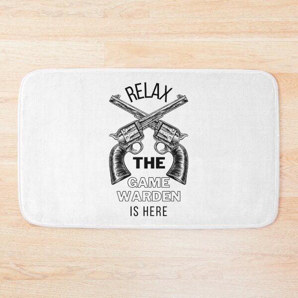 Item preview, Relax Game Warden is here designed and sold by Teelogic.