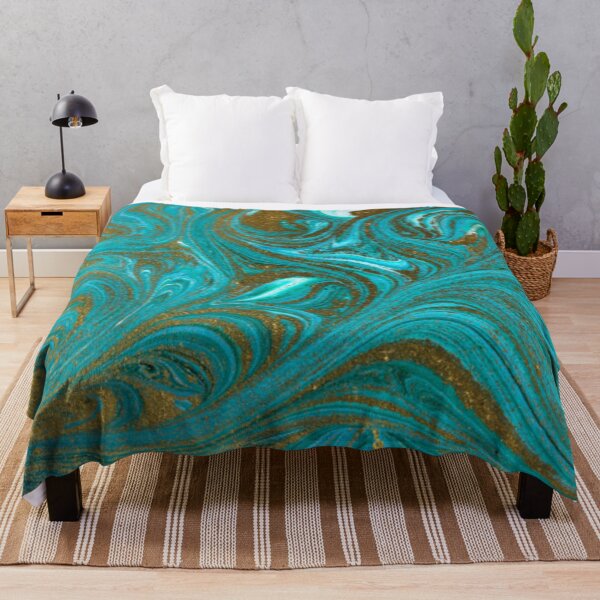 Item preview, Gold blue marble designed and sold by angeeelsdrawing.