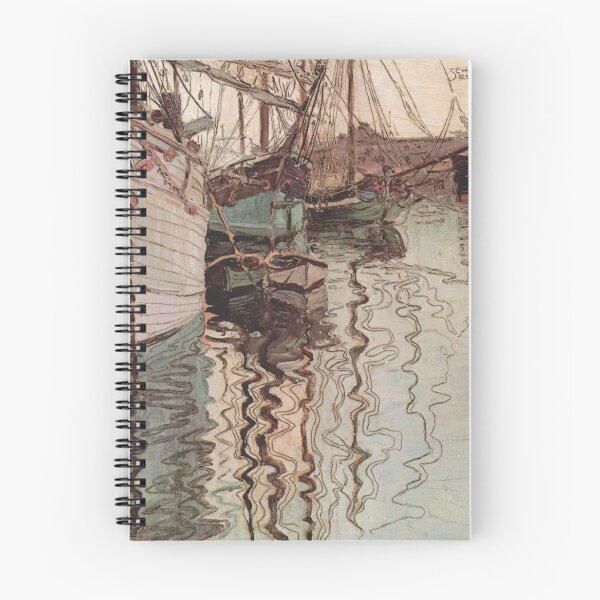 Item preview, Harbor of Trieste-Egon Schiele designed and sold by LexBauer.