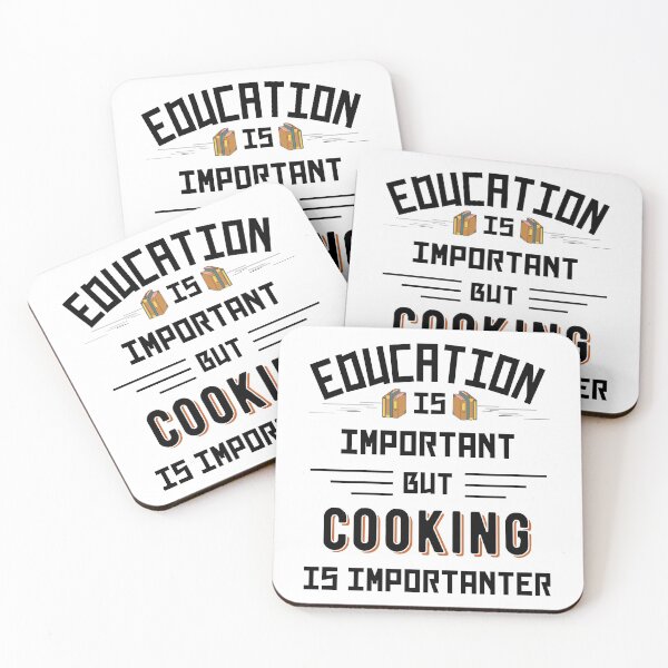 Item preview, Education Is Important But Cooking Is Importanter designed and sold by Joseph Narob.