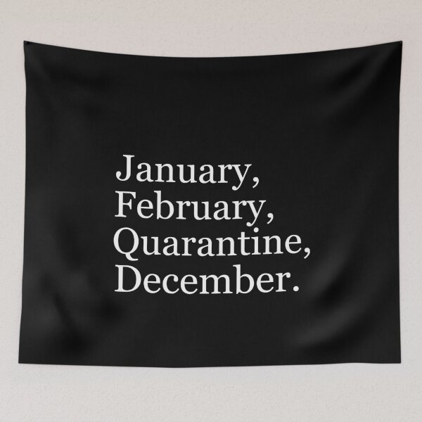 Item preview, January February Quarantine December designed and sold by Aiolin.