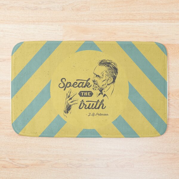 Item preview, Speak the truth Jordan Peterson Yellow Circle Chevron designed and sold by VerityVox.