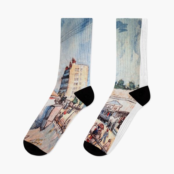 Item preview, Gate in the Paris Ramparts-Vincent Van Gogh designed and sold by LexBauer.