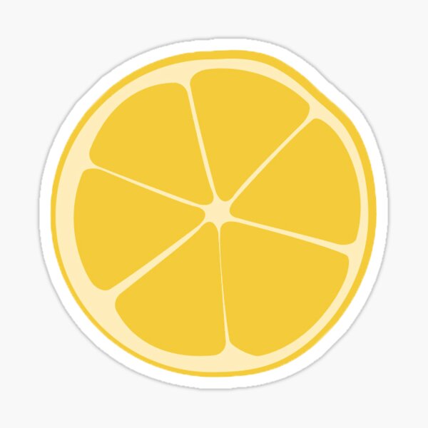 The Lemon Wedge Sticker