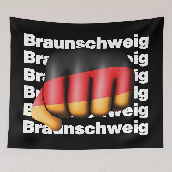 Item preview, Strong Braunschweig Germany Fist Deutschland Flag  designed and sold by elhefe.