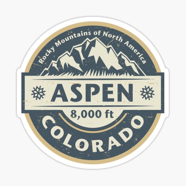 Aspen, Colorado Sticker