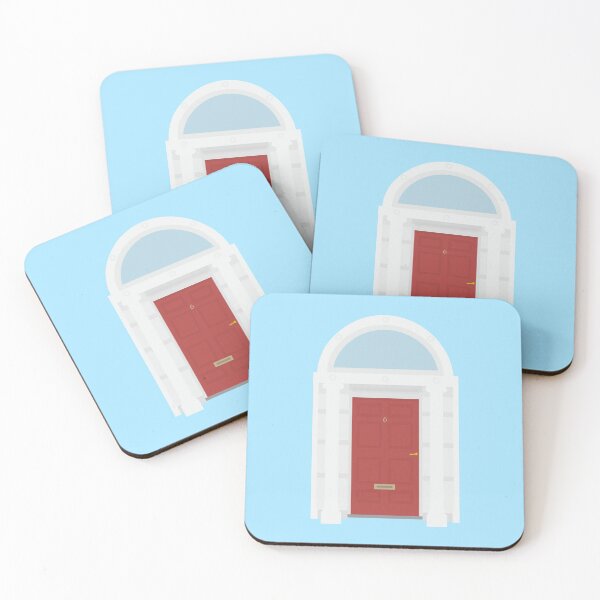 Item preview, Red Dublin Georgian Door designed and sold by IrishItalianGuy.