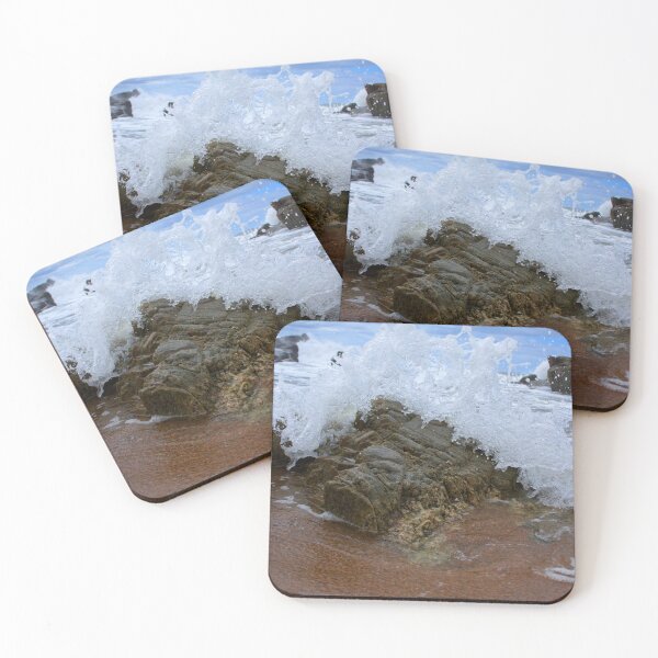 Item preview, Crashing Ocean Waves On Rocks And Beach designed and sold by comcamworld.