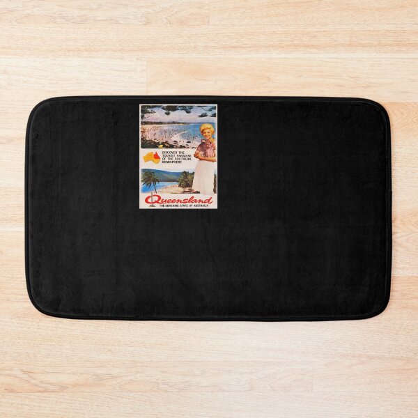 Item preview, retro iconic Queensland designed and sold by CorasPosters.