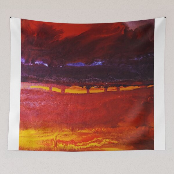 Item preview, Abstraction in yellow and red Rosina 8 designed and sold by bernd49.